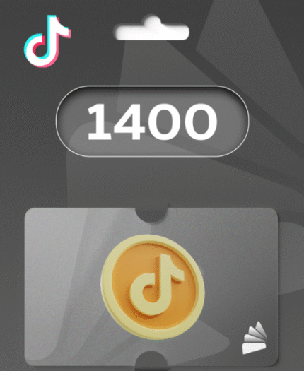 شحن تيكتوك 1400 عمله